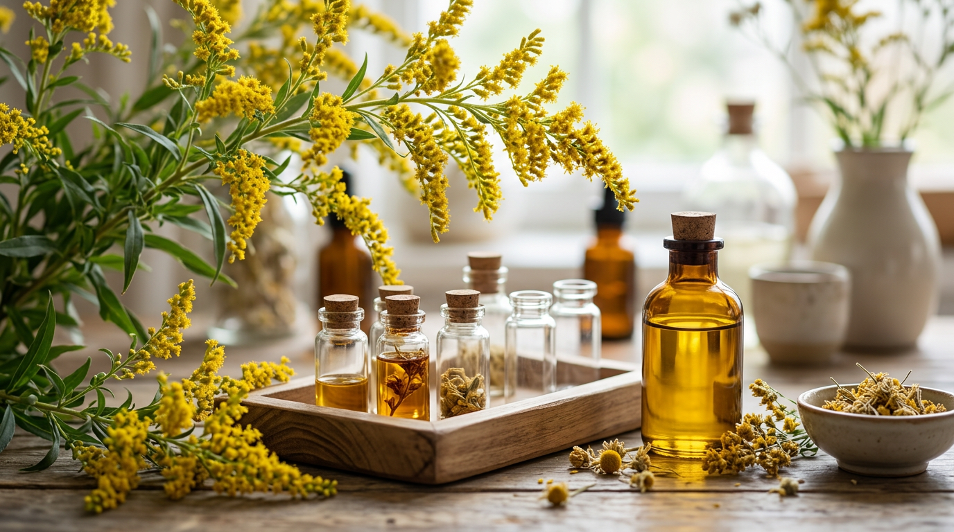 8 Ways Perfumers Use Goldenrod Essential Oil in Fine Fragrance