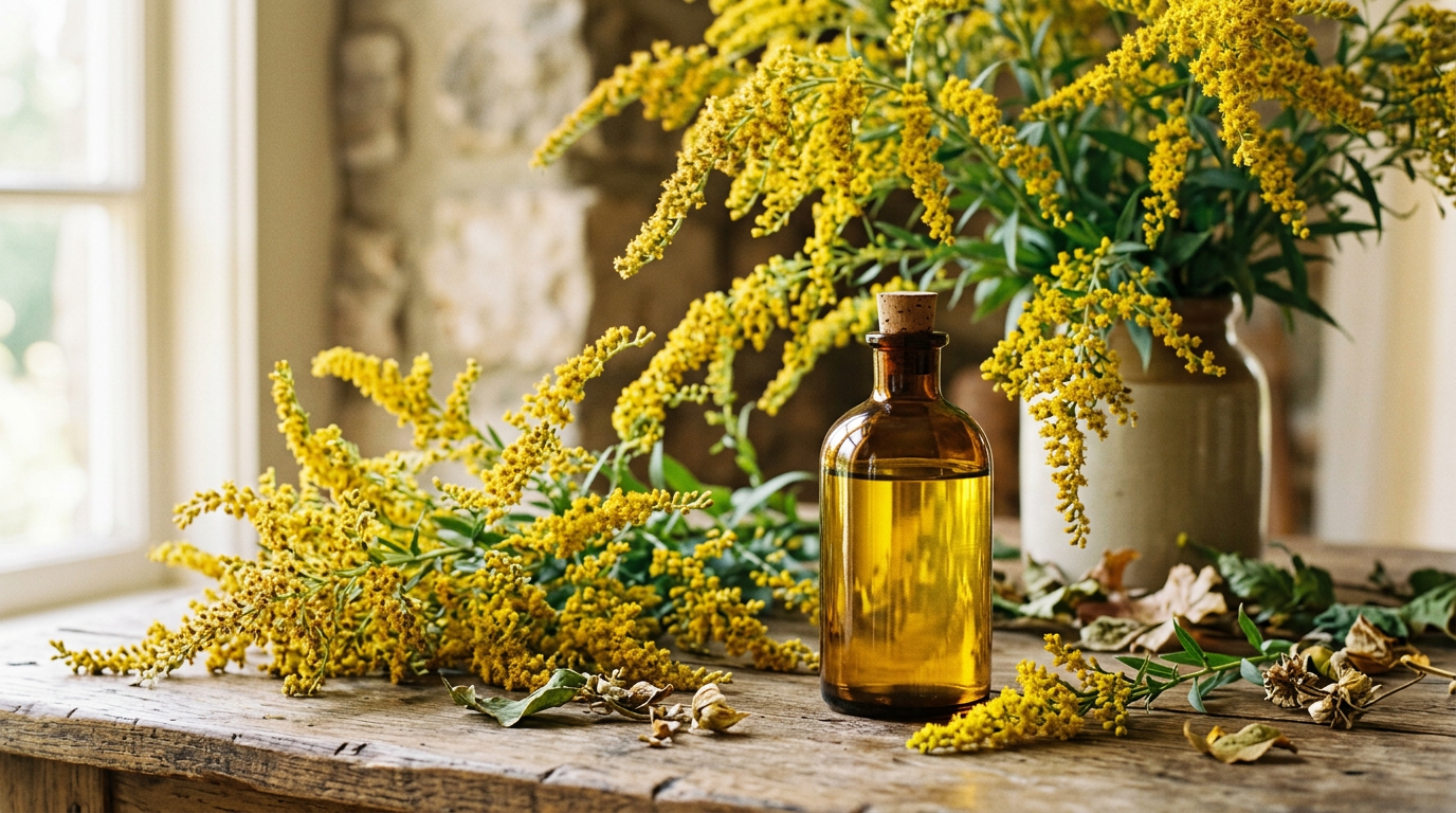 How to Add Goldenrod Essential Oil to Cold-Process Soap